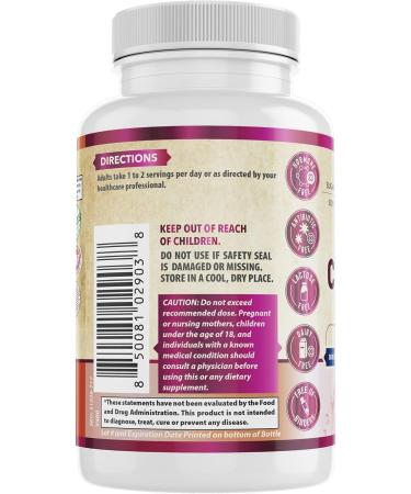 WHOLE WORLD WELLNESS Collagen Complex Supplement | Supports Skin Hair & Nails, Energy & Memory | Non-GMO, Gluten Free, Dairy Free | 90 Capsules | Made in The USA. - Buy Online on GoSupps.com