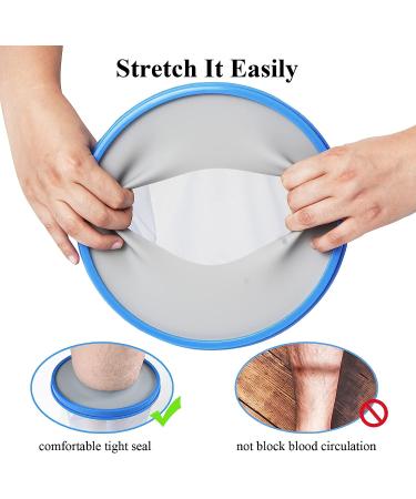 XL Waterproof Extra Wide Leg Cast Cover 26 Length - Adult Watertight Foot Wound Protector for Surgery & Burns - Reusable Shower & Bath Bag Boot - Buy Online on GoSupps.com