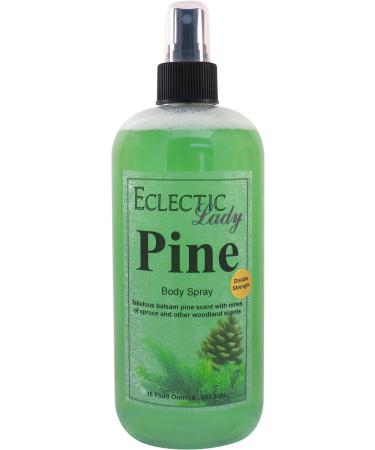 Pine Body Spray (Double Strength) 16 ounces Body Mist for Women with Clean Light & Gentle Fragrance Long Lasting Perfume with Comforting Scent for Men & Women Cologne with Soft Subtle Aroma For Double Strength 16 Fl Oz (Pack of 1)