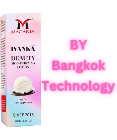 Macaria Cosmetics Ivanka Beauty Vanilla Fragrance Sunscreen Body Lotion Broad Spectrum SPF 50 OxybenzoneFree & WaterResistant Sun & Environmental Aggressor Protection With Vitamin E - Buy Online on GoSupps.com