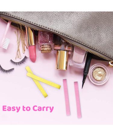 120 PCS Exfoliating Face Sponge Set for Makeup Removal and Cleansing - Yellow + Pink - Buy Online on GoSupps.com