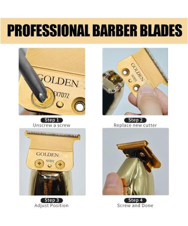 FX707Z DLC Replacement Blades for BaByliss PRO Barberology Trimmer Blade Gold FX Replacement Trimmer Blades for BaByliss FX787 & FX726 Trimmer - Buy Online on GoSupps.com