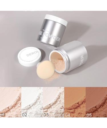 Setting Powder Makeup - Loose Baking Powder Oil Control Make up Setting Powder Lightweight Loose Face Powder Creates Soft Effect 01# - Buy Online on GoSupps.com