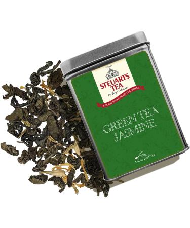 Steuart Tea - Premium Green Tea Jasmine Loose Leaf Tea -100g - Buy Online on GoSupps.com