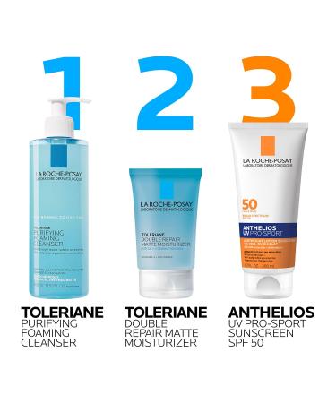 La Roche-Posay Anthelios UV Pro-Sport SPF 50 Sunscreen for Face & Body Water & Sweat Resistant with Non-Drip Formula Invisible Broad Spectrum Sunscreen Lotion Lightweight & Breathable 6.76 Fl Oz (Pack of 1) - Buy Online on GoSupps.com