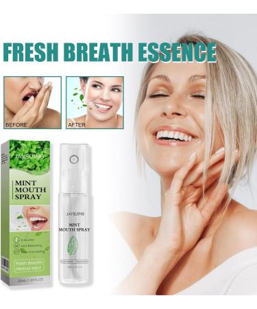 Fresh Breath Essence Breath Freshener Bad Breath Treatment Mouthwash for Bad Breath Breath Freshening Sprays Long Lasting Breath Spray Mint for Mouth Freshener Refreshing Mouth Spray Freshener - Buy Online on GoSupps.com