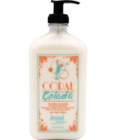 Devoted Creations Coral Colada Moisturizer 18.25 oz - Buy Online on GoSupps.com