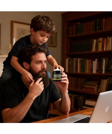  Jingmiger Beard Balm Softens & Moisturizes Naturally 120ml Leave-In Balm - For Dry Sensitive and Oily Skin Ideal for Travel Styling Home Weekends and - Buy Online on GoSupps.com