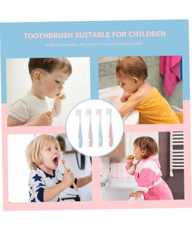 Minkissy Travel Children's Toothbrush Set - Cartoon Cleaning Brush with Soft Bristles for Kids' Oral Care - Buy Online on GoSupps.com