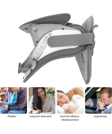 ESASAM Neck Support | Break & Height-Adjustable Cervical Pull for Pain Relief & Spine Support | Shop Internationally - Buy Online on GoSupps.com