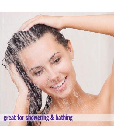 Mack's AquaBlock Swimming Earplugs - Waterproof Reusable Silicone Ear Plugs - 2 Pair, Purple - Buy Online on GoSupps.com