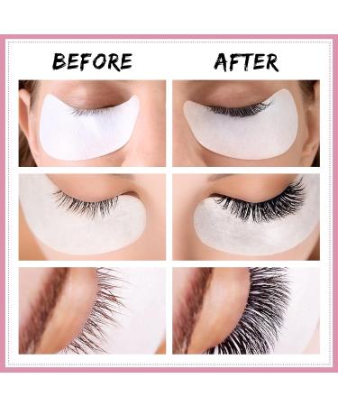 50ml Gentle Eyelash Foam Shampoo Set A: Cleanser + 10 Hydrogel Eye Patches + Mascara Brush - Lash Bath for Makeup Removal & Eyelash Care - Buy Online on GoSupps.com