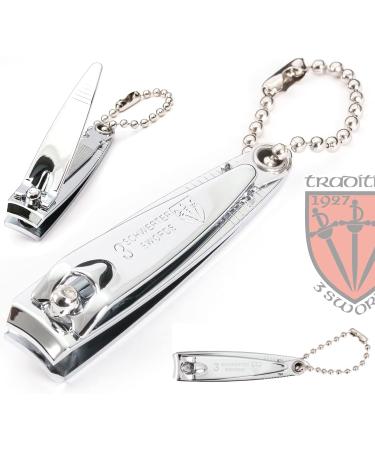 3 Swords Germany - brand quality CUTICLE REMOVER and POCKET NAIL FILE and NAIL CLIPPER - emergency nail repair kit - MUST HAVE SET 1 Pc. - Buy Online on GoSupps.com
