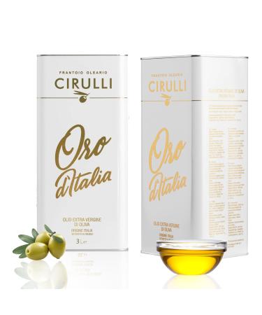 Frantoio Oleario Cirulli Cirulli Italian extra virgin olive oil cold-pressed EVO (2 x 3 Liters)