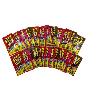 Assortiment de 25 paquets Fizz Wiz