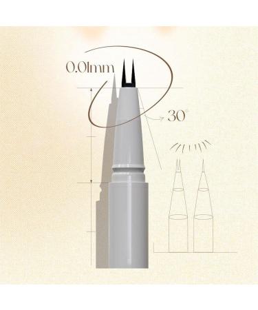  Kasmole Dual-ended lower lash pencil long-lasting waterproof smudge-proof lash pencil smooth natural liquid lash pencil apply to lashes and eyeliner - Buy Online on GoSupps.com