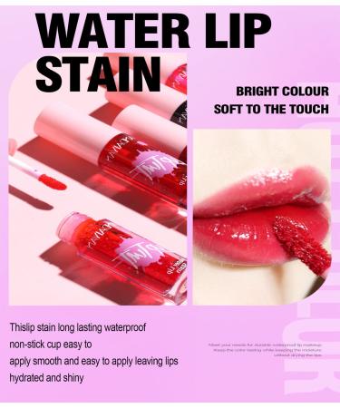 Easilydays 2-in-1 Lip & Cheek Stain - Waterproof Matte Lip Gloss & Blusher, Vivid Pink Color - Long-Lasting, Moisturizing Makeup - Buy Online on GoSupps.com