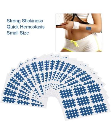 Cruciate Ligament Kinesiology Stickers - 20 Piece Set for Sports Therapy Acupuncture & Pain Relief - Dark Blue - Buy Online on GoSupps.com