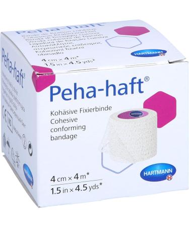 Hartmann Peha Haft 4cm x 4m Cohesive Fixation Bandage - 1 Piece - Buy Online on GoSupps.com