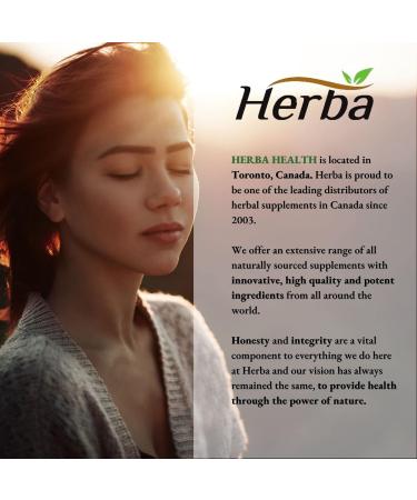 Herba Policosanol 20mg with Plant Sterols and Fenugreek - 120 Vegetable Capsules | Cholesterol Supplement to Lowering and Supporting Healthy Cholesterol Levels and Heart Health | Made in Canada - Buy Online on GoSupps.com