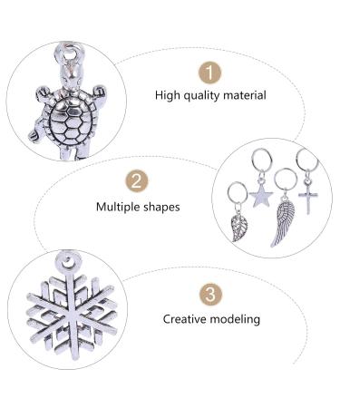 Buy SOLUSTRE 50Pcs Hair Jewelry Rings - Aluminum Beads & Cuffs for Dreadlocks Braids & Hair Accessories - International Shipping Available - Buy Online on GoSupps.com