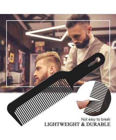 2 Pieces Clipper Combs Barber Combs Heat Resistant Flat Top Comb Hairdressing Combs Hair Cutting Combs (Black White) - Buy Online on GoSupps.com