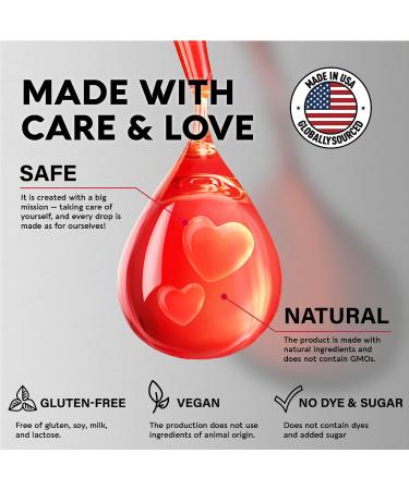 Nutraharmmony Vitamin B12 Liquid 5000mcg - Vegan Methylcobalamin Drops for Energy, Focus & Mood - Made in USA - 2oz Bottle - Buy Online on GoSupps.com