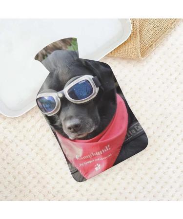 Cool Dog Hot Water Bottle with Plush Cover - Hand Warmer for Adults & Children | 26.5x15.3cm - Perfect for Comfort! - Buy Online on GoSupps.com