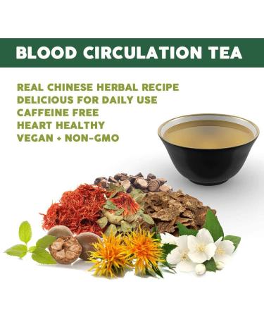 BRAVO TEAS&HERBS Blood Circulation Herbal Tea - Caffeine Free, 20 Count | Natural Wellness - Buy Online on GoSupps.com