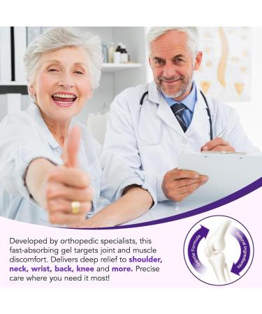 Yuecjian Massage cream Professional knee relief gel fast absorbing long lasting body relief for feet back knees muscles - Buy Online on GoSupps.com