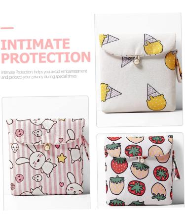 Healvian Period Bag 4pcs Travel Pack - Organizer for Women's Period Essentials - Buy Online on GoSupps.com