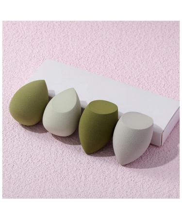 FnnEmg KEYVOR 4 PIECES Makeup Puff Sponge New Cosmetic Beauty Foundation Foundation Puff Blending for BB Cream Puff Loose Powder (Size : MZD4lvse)