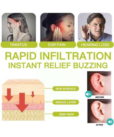 Tinnitus Relief Herbal Patch for Ringing Ears and Hearing Loss - Ear Pain Relief and Improved Hearing (32 patches) - Buy Online on GoSupps.com