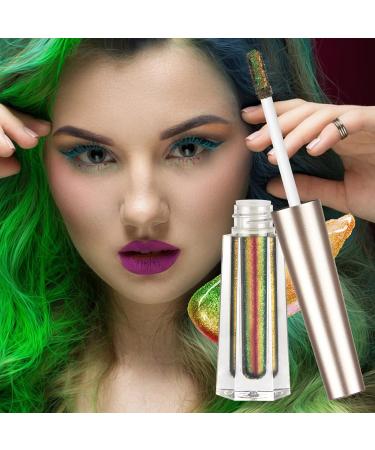 Liquid Glitter Eyeshadow - Chameleon Multichrome Makeup - MultiChrome Eyeshadow Glitter Liquid Eye Shadow for Women Girls Shakven 101 - Buy Online on GoSupps.com