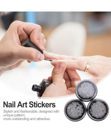 3 Boxes Christmas Nail Stickers Snowflake Nail Sequins Winter Stickers Calcomanias Para U as Nail Art Sticker for Nails Christmas Manicure Sequins Metal 3d Flash White Confetti - Buy Online on GoSupps.com