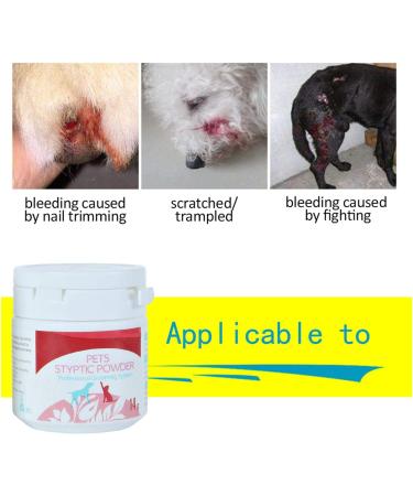 35g Styptic Powder -Pets Styptic Powder Bleeding Stop Powder For Dogs Cats & Small Pets Dog Styptic Powder So Effective At Stopping Bleeding On Paws - Buy Online on GoSupps.com