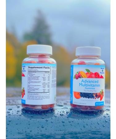 Martin Organics Multivitamin Gummies for Women and Men Gluten-Free Iron Magnesium Zinc Biotin 90 Count - Buy Online on GoSupps.com