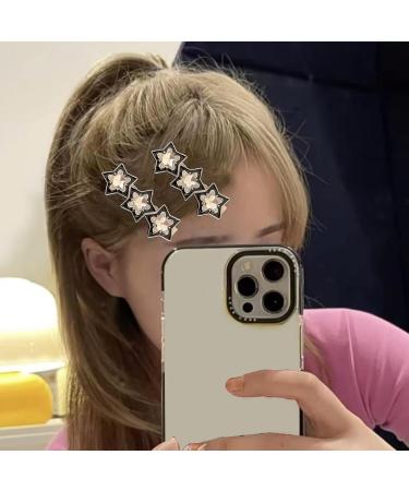 Cute Star Barrettes Clip Hairpin Y2K Girls Ornaments Headdress Hair Accessories Harajuku Barrettes Clip Bangs Hairpin Star Hair Clip Silver Hair Clip - Buy Online on GoSupps.com