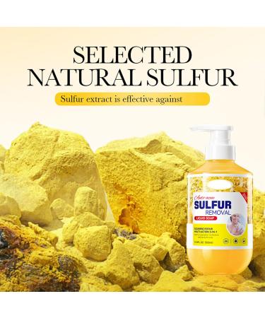  Generisch 2 x Sulphur Shower Gel 1000ml - Skin Care and Effectively Cleanses - Radiant Skin - Buy Online on GoSupps.com