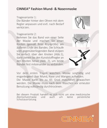 CINNEA BLUE BLOSSOM Adjustable Face Mask | 2 Wearing Options | Community Mask + Free Storage Bag | International Shipping Available - Buy Online on GoSupps.com