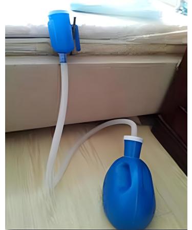 Daletu 2L Urine Bottle for Men & Women | Screw Cap & Bracket | Ideal for Camping Car Bedridden Use | Large 2000ml White Pee Bottle - Buy Online on GoSupps.com