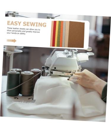 PLAFOPE Embroloisse Embroidery 8 Sheets Flower Sliced leather Texture Crafting Supplies Embrolyiss Hair Accessory - Buy Online on GoSupps.com