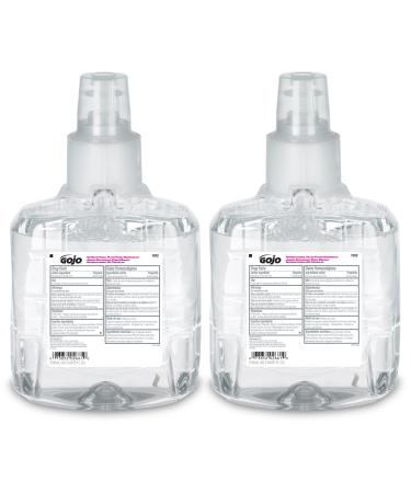 GOJO Antibacterial Foam Handwash Plum Fragrance 1200 mL Foam Hand Soap Refill for GOJO LTX-12 Touch-Free Dispenser (Pack of 2) - 1912-02