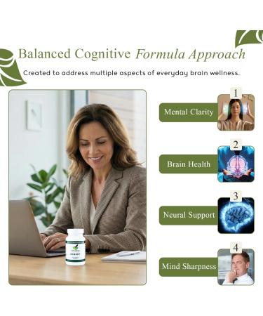 Brain Support for Memory and Focus - Brain Supplement for Memory & Neural Function - Premium L-Tyrosine, Phosphatidylserine, Bacopa Monnieri Focus Supplement, 30 Capsules (Pack of 1) 60 Count (Pack of 1) - Buy Online on GoSupps.com