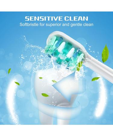 WAYYS Philips Sonicare Replacement Heads - 8 Pack Electric Toothbrush Heads for Optimal Care | International Shipping Available - Buy Online on GoSupps.com
