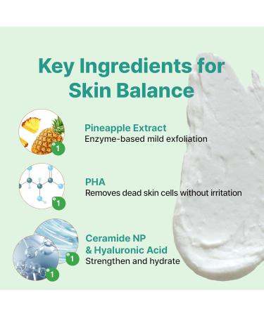 TINAZANA Pineapple Deep Cleanser with PHA, Gentle Face Wash, 97% Plant-Based Surfactant, Dust & Impurities Removal, 4.23oz - Buy Online on GoSupps.com