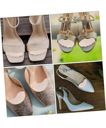 NOLITOY 15 Pairs Anti-Slip High Heel Inserts | Comfortable Forefoot Pads for Women | Odor-Absorbing Pigskin Foot Pads for All-Day Comfort - Buy Online on GoSupps.com