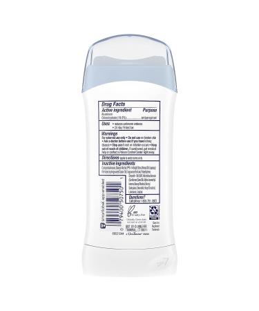 Dove Invisible Solid Antiperspirant Deodorant Stick for Women - Fresh - 2.6 oz - Buy Online on GoSupps.com