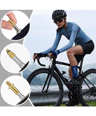 Zuoqiang Bicycle Valve Adapter Set - 21 Pieces for French SV DV AV Valves | Universal Air Pump & Compressor Adapters for Bikes & Balls - Buy Online on GoSupps.com