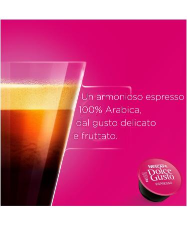 NESCAFE DOLCE GUSTO Nescaf Dolce Gusto Espresso Caff 6 boxes of 16 capsules 96 capsules - Buy Online on GoSupps.com